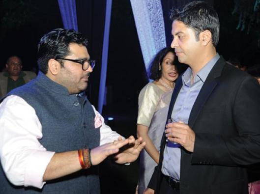 Kartikeya Sharma, Managing Director of iTV Network with Hari Krishnan of Zenith Optimedia,