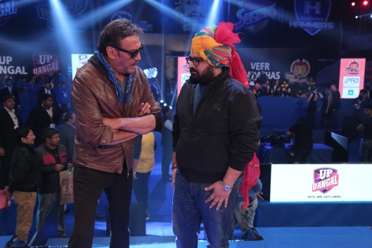 Mr. Kartikeya Sharma, Founder & Promoter, iTV Network and Jackie Shroff, an Indian film actor at PWL 3
